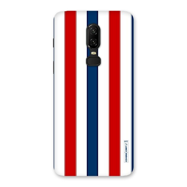 Tricolor Stripes Back Case for OnePlus 6