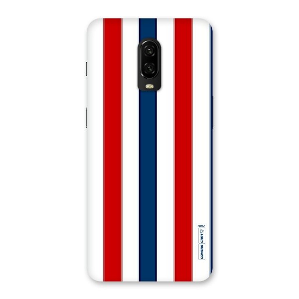 Tricolor Stripes Back Case for OnePlus 6T