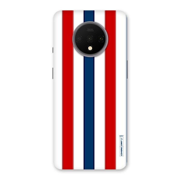 Tricolor Stripes Back Case for OnePlus 7T