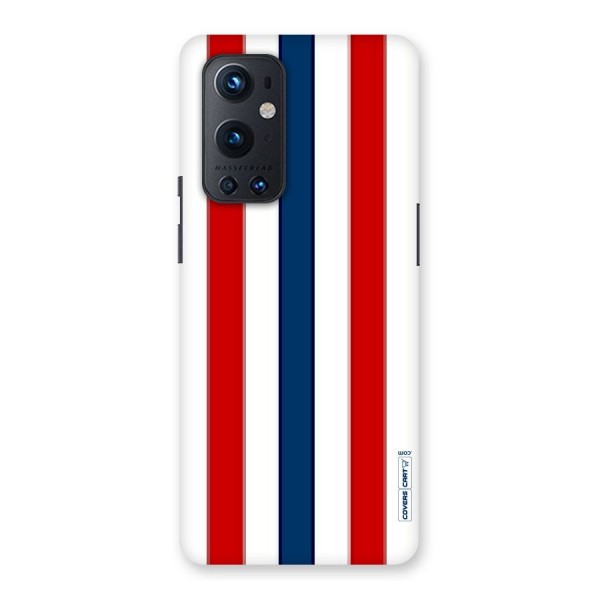 Tricolor Stripes Back Case for OnePlus 9 Pro
