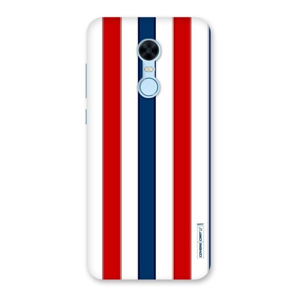 Tricolor Stripes Back Case for Redmi Note 5