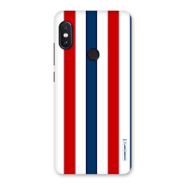 Tricolor Stripes Back Case for Redmi Note 5 Pro