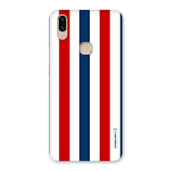 Tricolor Stripes Back Case for Vivo V9