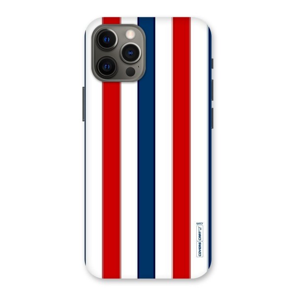 Tricolor Stripes Back Case for iPhone 12 Pro Max