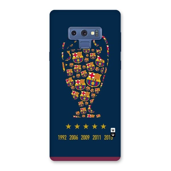 Trophy Team Back Case for Galaxy Note 9