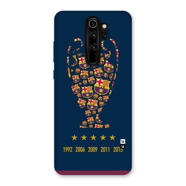 Trophy Team Back Case for Redmi Note 8 Pro