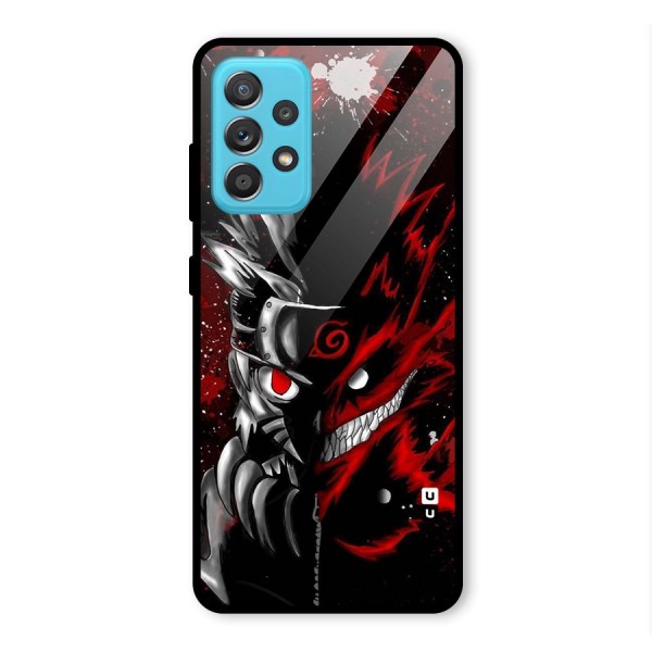 Two Face Naruto Glass Back Case for Galaxy A52