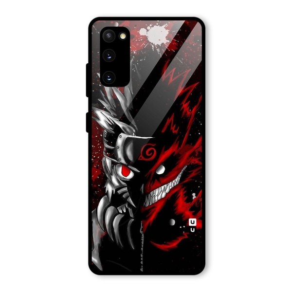 Two Face Naruto Glass Back Case for Galaxy S20 FE