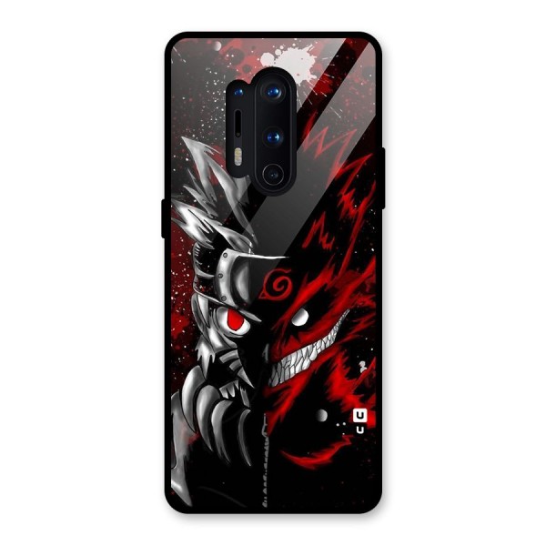 Two Face Naruto Glass Back Case for OnePlus 8 Pro
