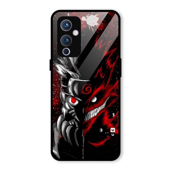 Two Face Naruto Glass Back Case for OnePlus 9