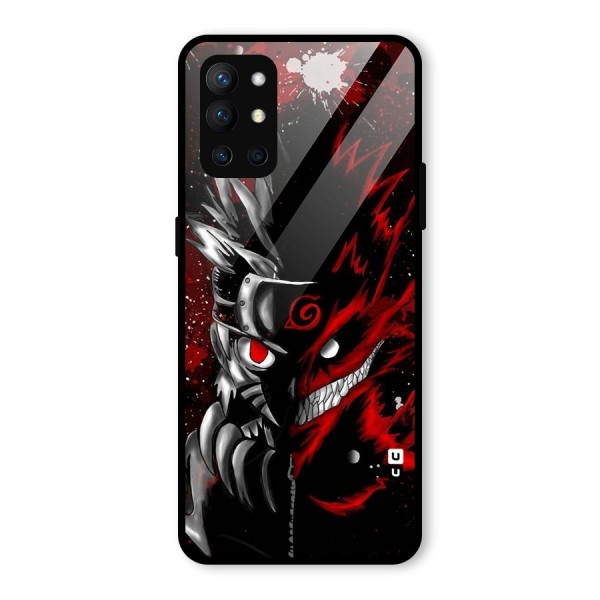 Two Face Naruto Glass Back Case for OnePlus 9R