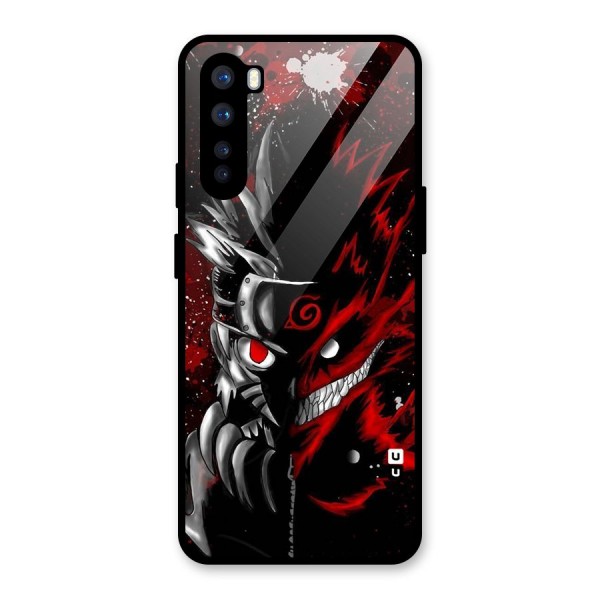Two Face Naruto Glass Back Case for OnePlus Nord