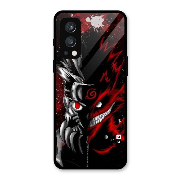 Two Face Naruto Glass Back Case for OnePlus Nord 2 5G