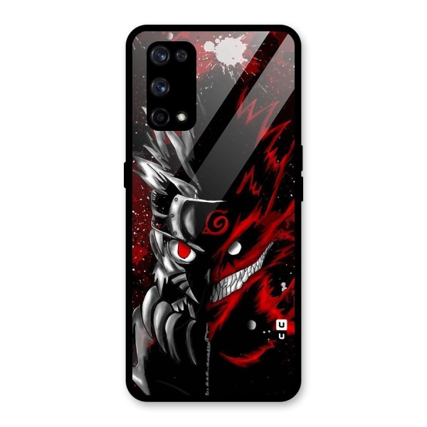 Two Face Naruto Glass Back Case for Realme X7 Pro