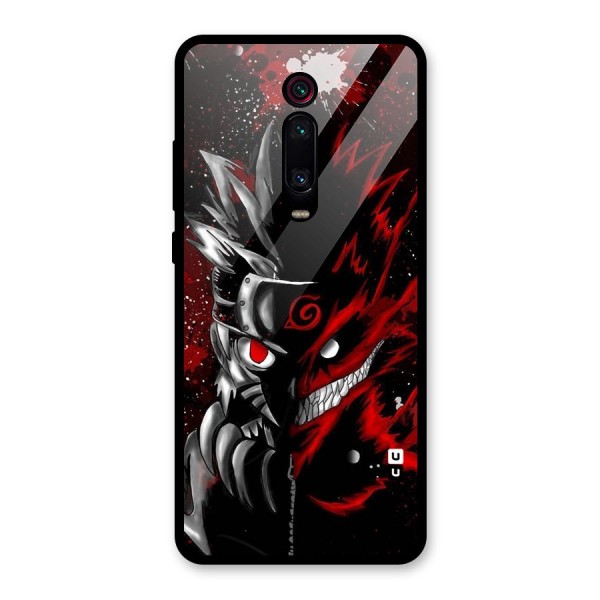 Two Face Naruto Glass Back Case for Redmi K20 Pro