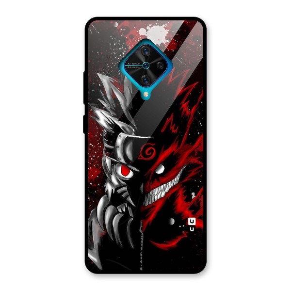 Two Face Naruto Glass Back Case for Vivo S1 Pro