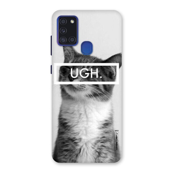 Ugh Kitty Back Case for Galaxy A21s