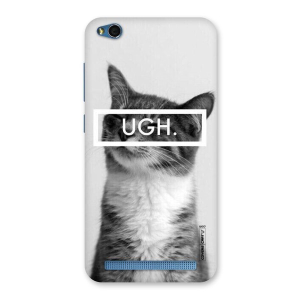 Ugh Kitty Back Case for Redmi 5A