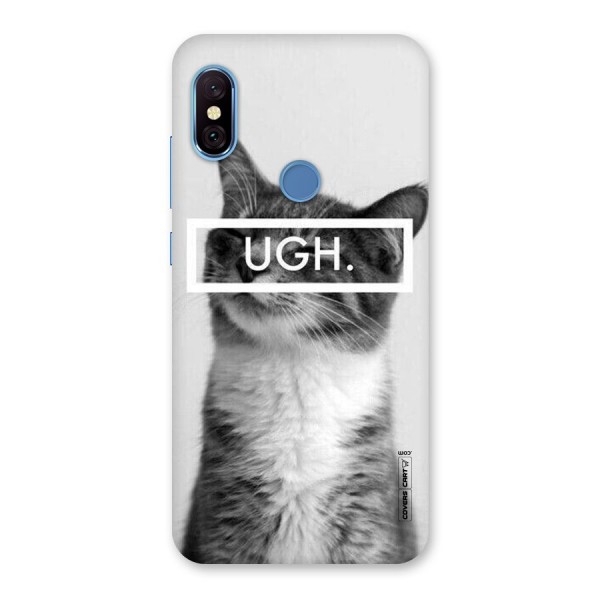 Ugh Kitty Back Case for Redmi Note 6 Pro