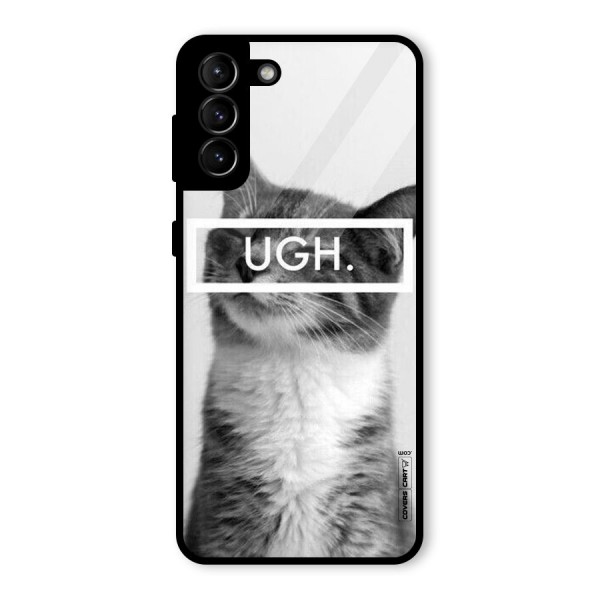 Ugh Kitty Glass Back Case for Galaxy S21 Plus