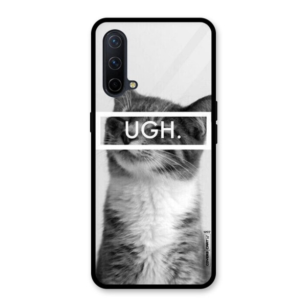 Ugh Kitty Glass Back Case for OnePlus Nord CE 5G