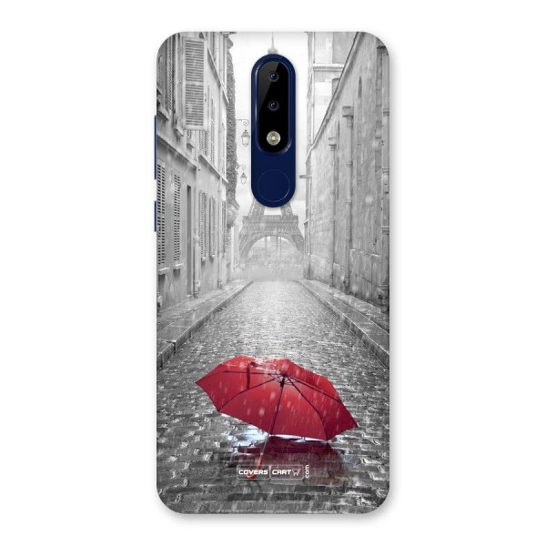 Umbrella Paris Back Case for Nokia 5.1 Plus