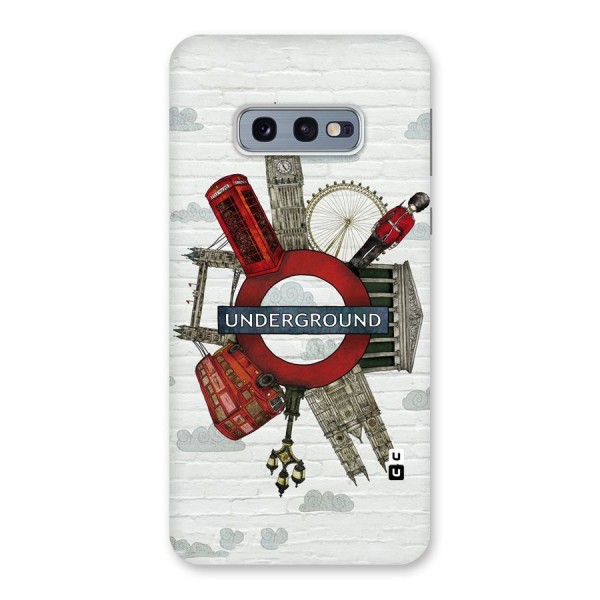 Underground Design Back Case for Galaxy S10e