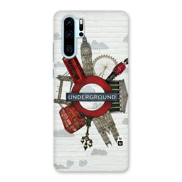 Underground Design Back Case for Huawei P30 Pro