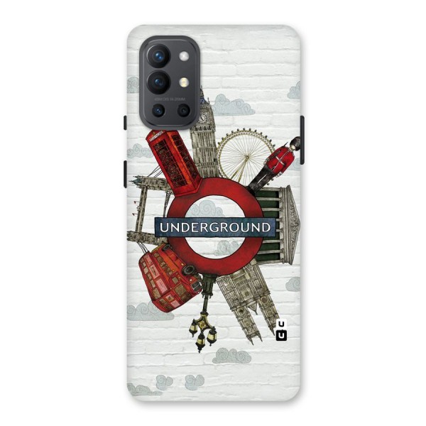 Underground Design Back Case for OnePlus 9R