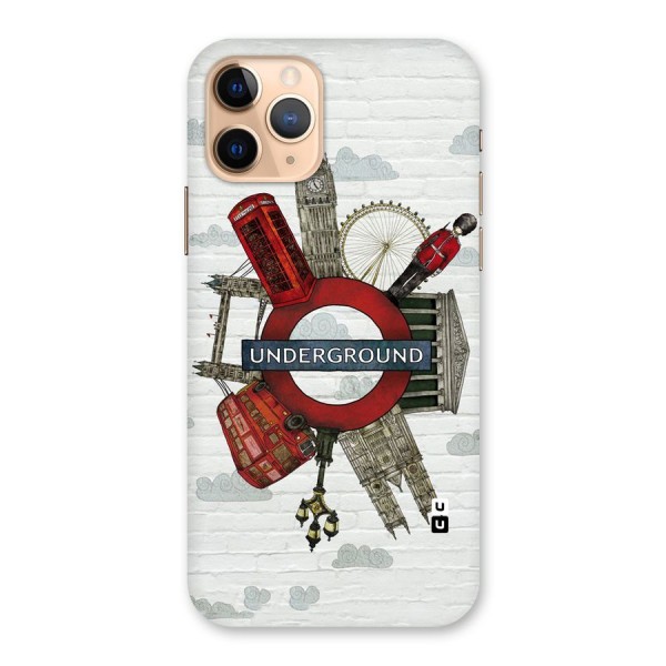 Underground Design Back Case for iPhone 11 Pro