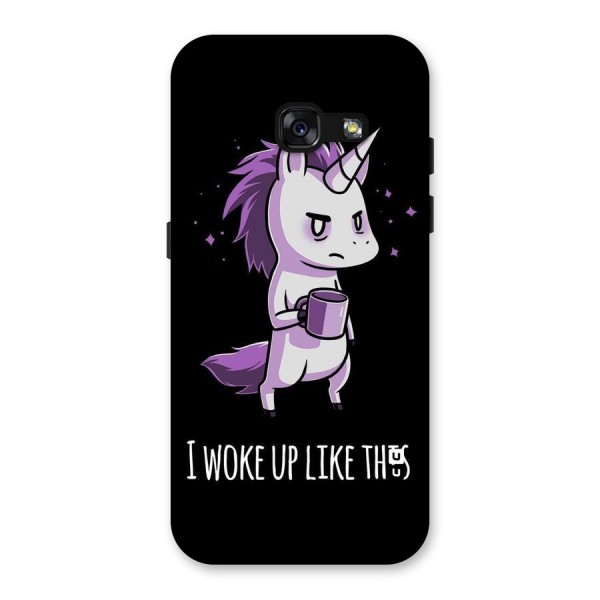 Unicorn Morning Back Case for Galaxy A3 (2017)