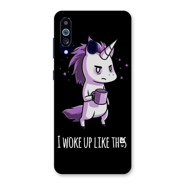 Unicorn Morning Back Case for Galaxy A60
