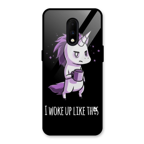 Unicorn Morning Glass Back Case for OnePlus 7