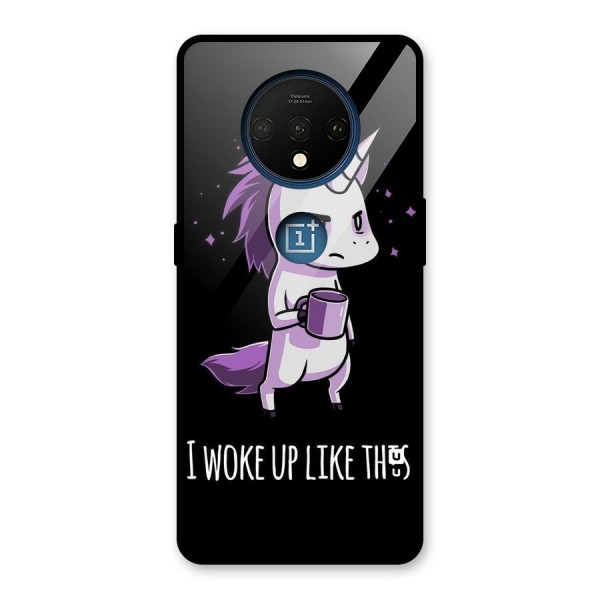 Unicorn Morning Glass Back Case for OnePlus 7T