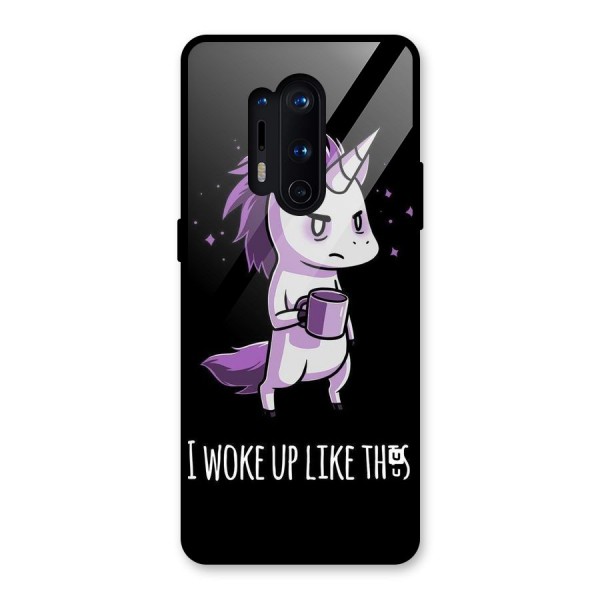 Unicorn Morning Glass Back Case for OnePlus 8 Pro