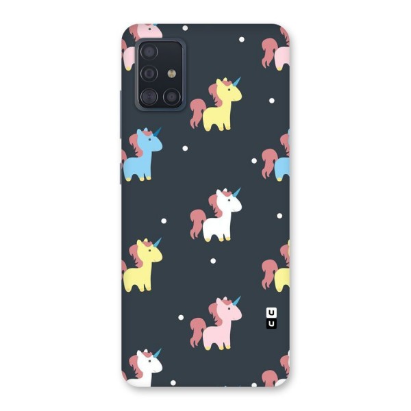 Unicorn Pattern Back Case for Galaxy A51