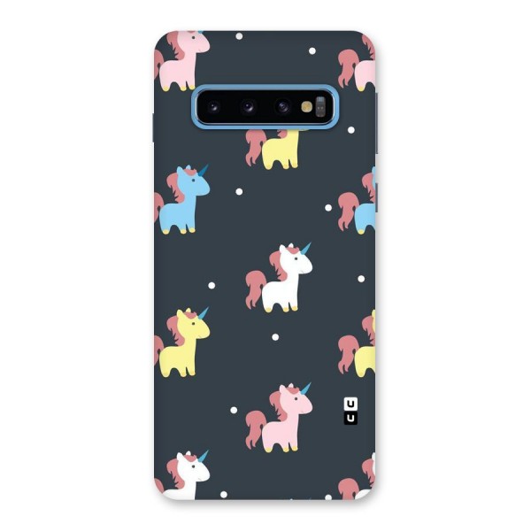 Unicorn Pattern Back Case for Galaxy S10