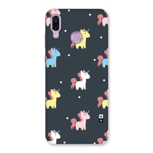Unicorn Pattern Back Case for Honor Play