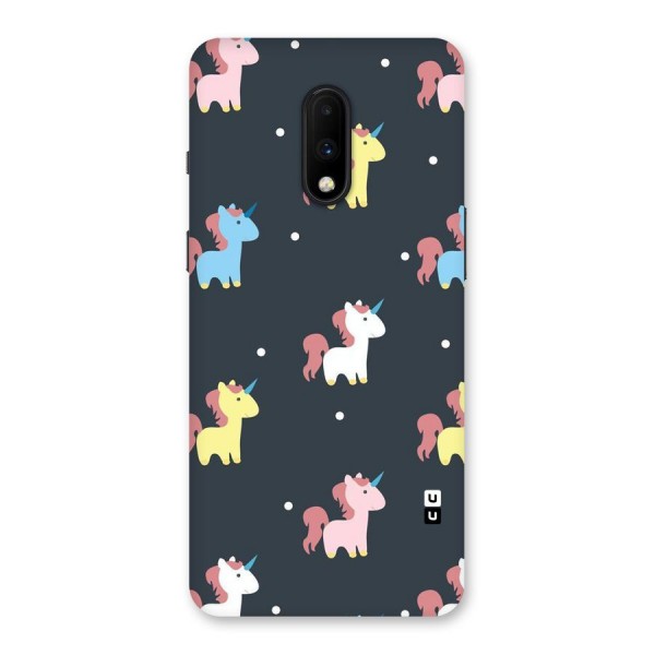 Unicorn Pattern Back Case for OnePlus 7
