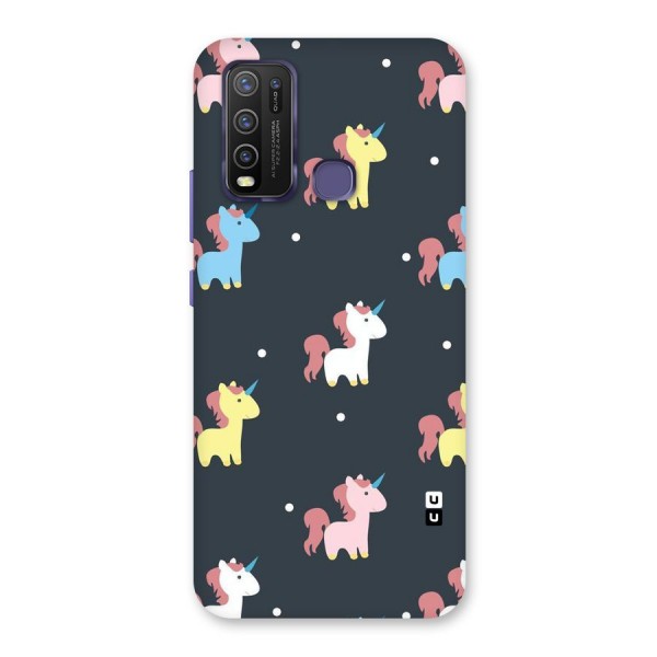 Unicorn Pattern Back Case for Vivo Y50