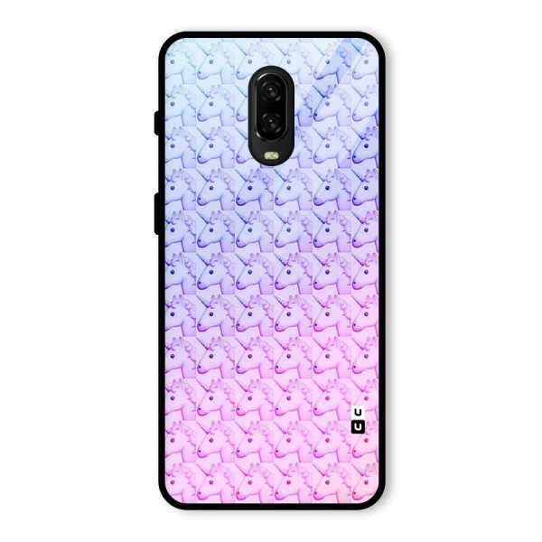 Unicorn Shade Glass Back Case for OnePlus 6T