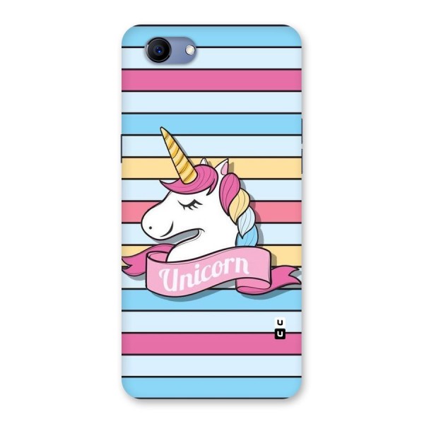 Unicorn Stripes Back Case for Oppo Realme 1