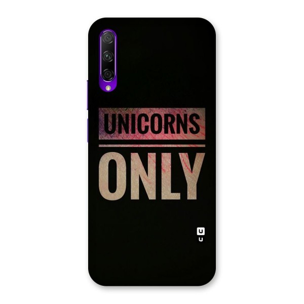 Unicorns Only Back Case for Honor 9X Pro