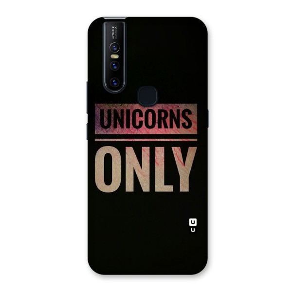 Unicorns Only Back Case for Vivo V15