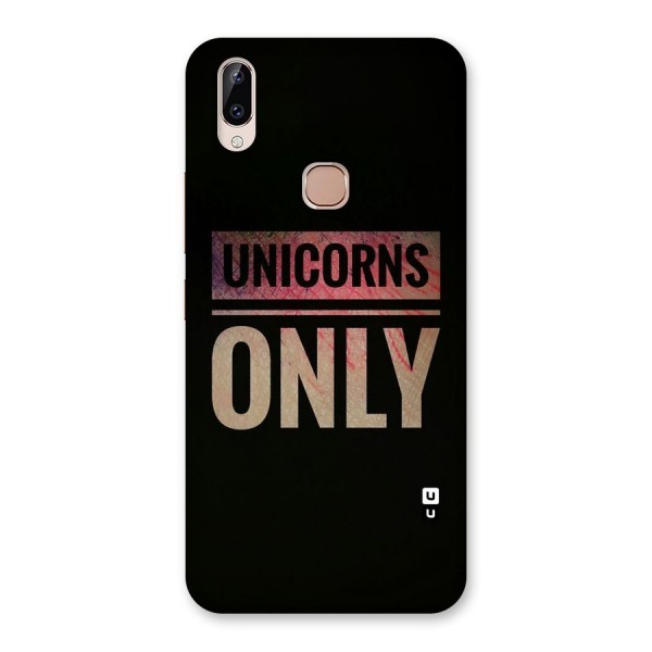 Unicorns Only Back Case for Vivo Y83 Pro