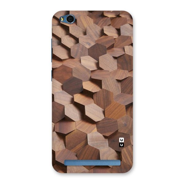 Uplifted Wood Hexagons Back Case for Redmi 5A