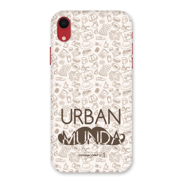 Urban Munda Back Case for iPhone XR