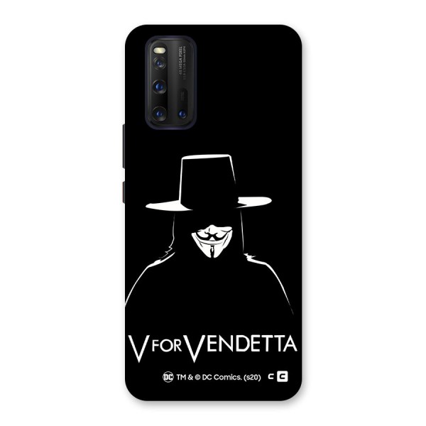 V for Vendetta Minimal Back Case for Vivo iQOO 3