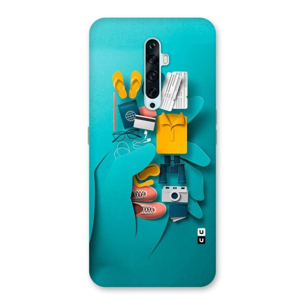 Vacay Vibes Back Case for Oppo Reno2 F