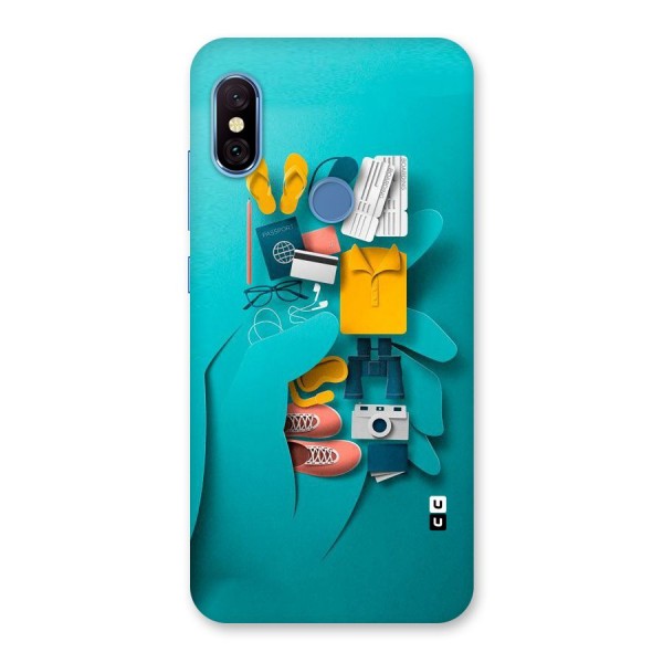 Vacay Vibes Back Case for Redmi Note 6 Pro